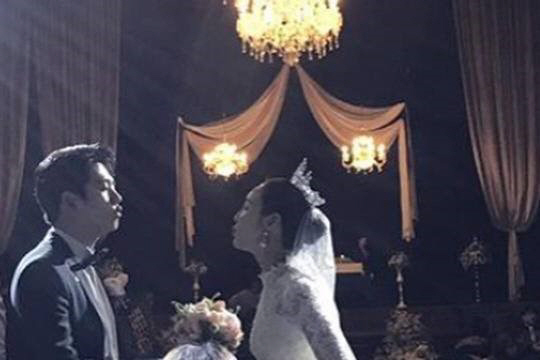 イ・サガン＆Ron夫妻、結婚式の写真公開