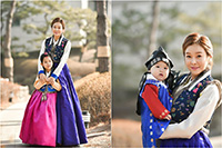 ヒョンヨン、子どもたちと韓服姿で新年のあいさつ