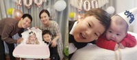 チャン・ユンジョン&ト・ギョンワン、第二子の誕生100日祝う