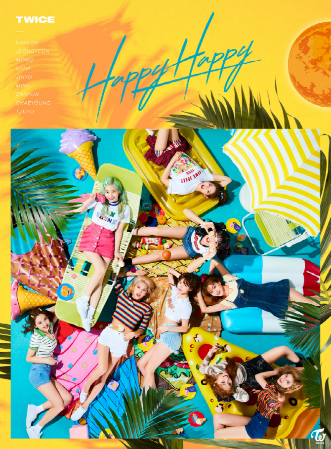 TWICE、日本で4th＆5thシングルのジャケット公開