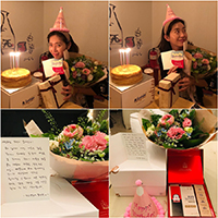 ソン・ユナ、ママ友ら企画の誕生パーティーに感激!