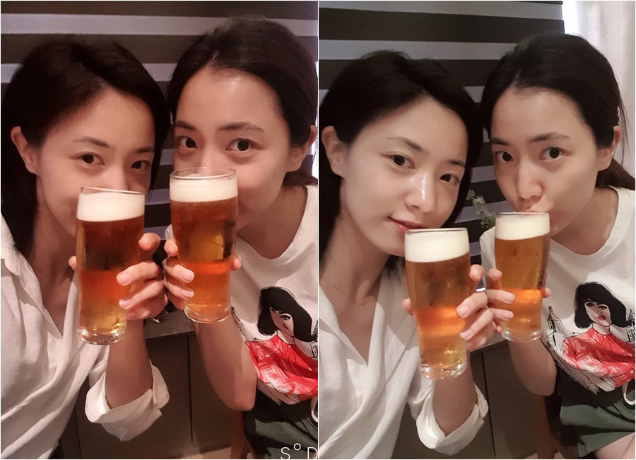 リュ・ヒョヨン×リュ・ファヨン、双子姉妹がビールで乾杯