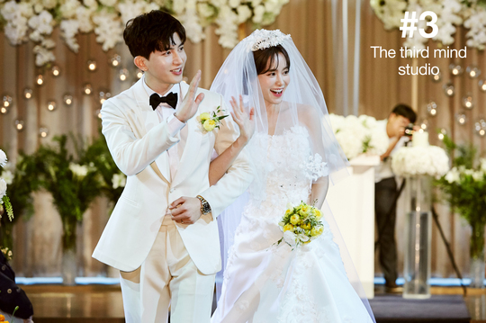 U-KISSキソプ＆チョン・ユナ、結婚式の写真公開