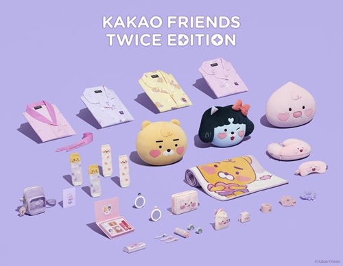 ＴＷＩＣＥデザインした「カカオフレンズ」グッズ　１９日発売