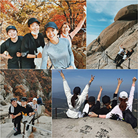 ソ・ユジン、イ・シヨン&パク・ソルミと北漢山の頂上でパチリ