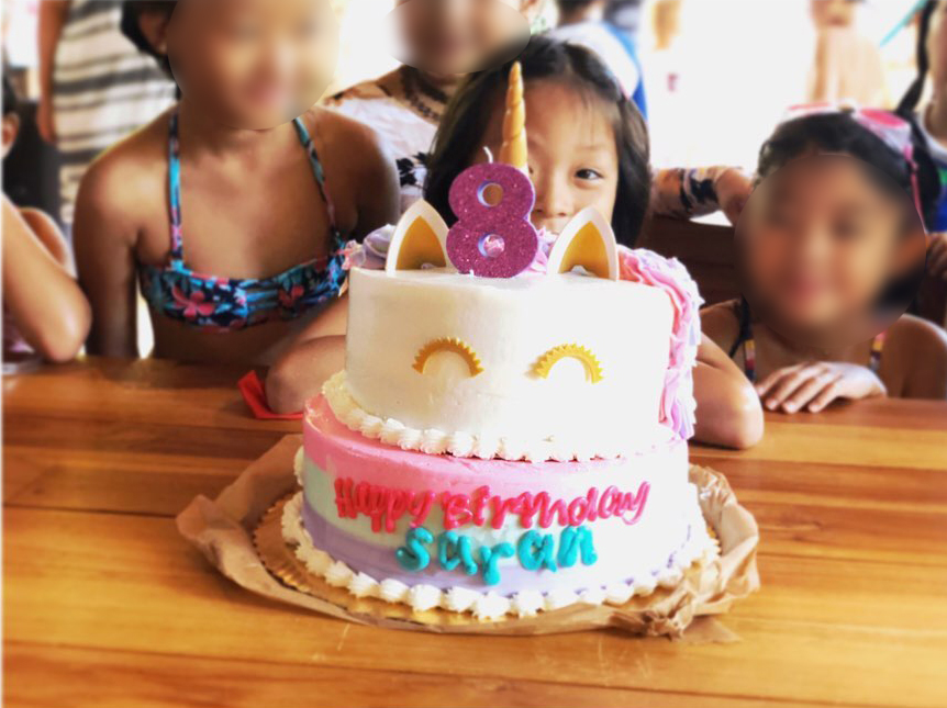 SHIHO、娘の8歳の誕生日迎え成長を実感