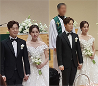 カン・ミヨン&ファン・バウルの結婚式の写真公開