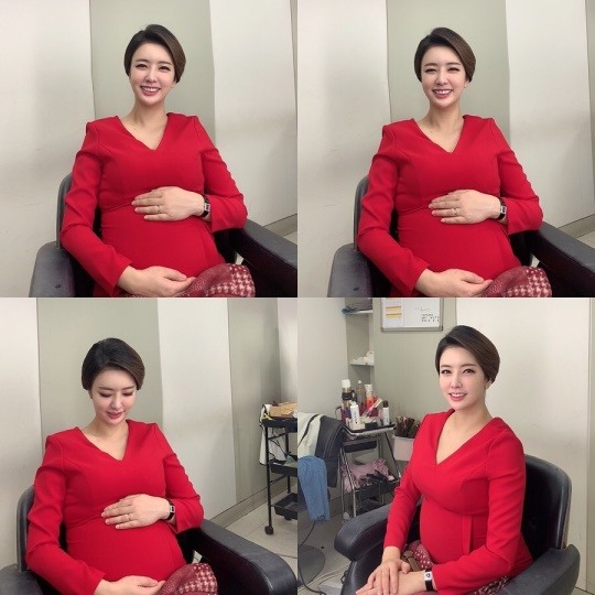 「ニュースで胎教した」　妊娠中のチョン・ジウォンが写真公開