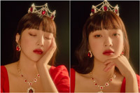 Red Velvetジョイ、「赤いハイヒール&ドレス」で女神の美しさ