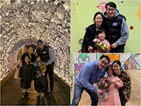 イ・フィジェの妻ムン・ジョンウォン、卒園控えた双子と家族写真公開