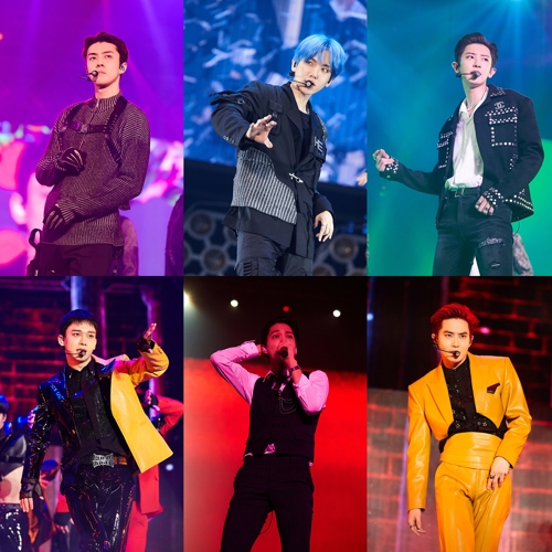 ＥＸＯ　３公演で４万５千人動員＝ソウルで単独コンサート