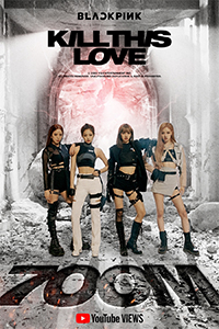 BLACKPINK、「KILL THIS LOVE」MVが7億ビュー突破