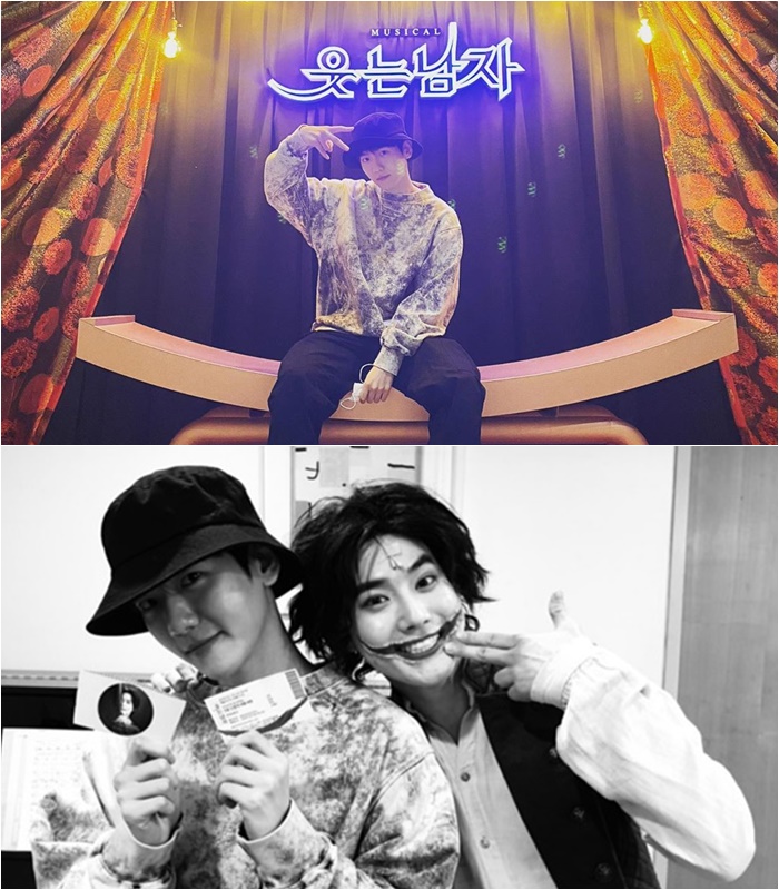 EXOベクヒョン、『笑う男』スホを応援　「ファイト！」