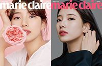 【フォト】スジ、春の始まり告げる「ランコム」グラビア=「marie claire」