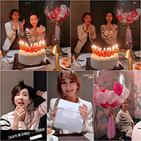 オク・ジュヒョン、『パラサイト』チョ・ヨジョンの幸せ誕生日写真公開