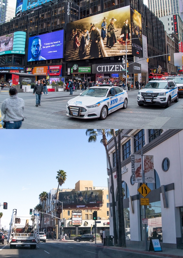 『キングダム2』、米ハリウッド＆ニューヨークに大型屋外広告