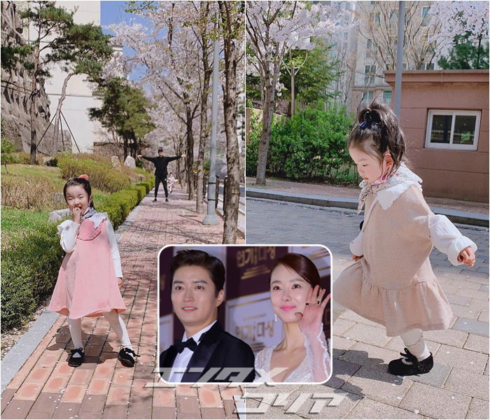 イン・ギョジン＆ソ・イヒョン夫妻、娘たちと桜の下で春を満喫