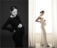 キム・ミヨン「臨月グラビア」でDライン公開「プレママの美しさ」