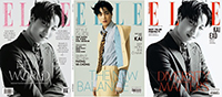EXOカイ、3カ国で「ELLE」表紙を飾る