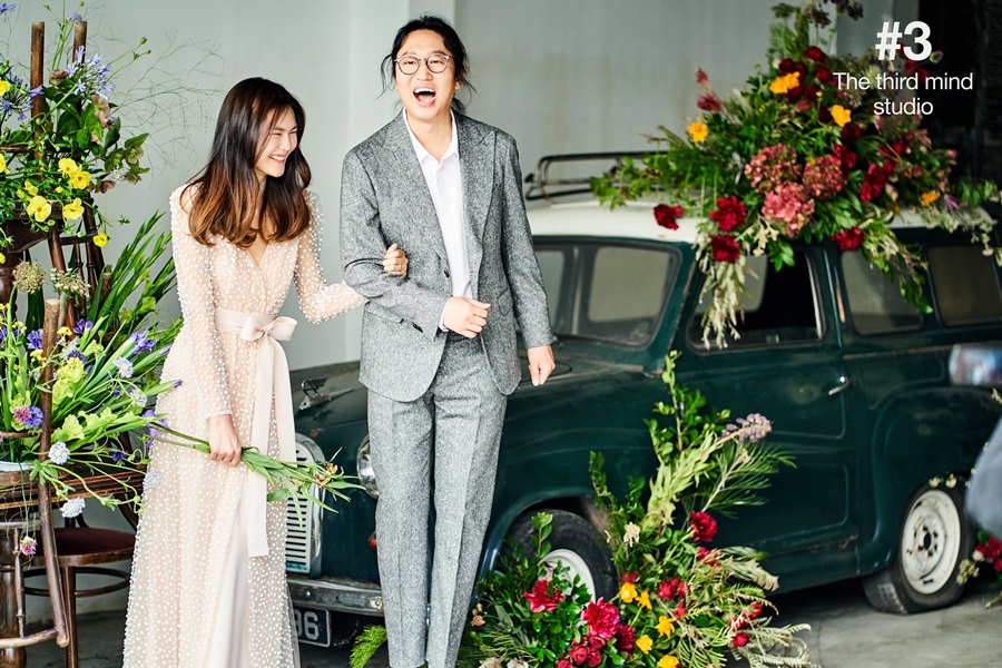「6月結婚」キム・ギョンジン＆チョン・スミン　ウエディング写真公開