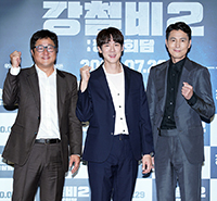 【フォト】『鋼鉄の雨2』主演のクァク・トウォン&ユ・ヨンソク&チョン・ウソン