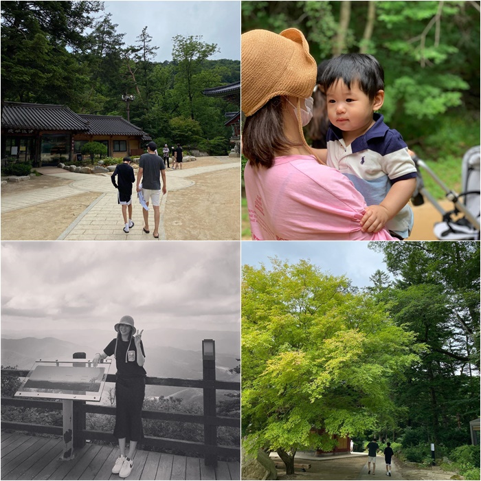 カン・ギョンジュン＆チャン・シニョン夫妻、家族旅行写真を大放出