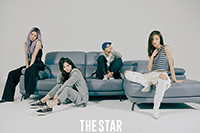 【フォト】OMGメンバー4人のシックなファッショングラビア=「THE STAR」
