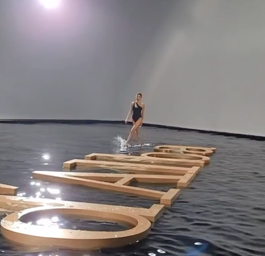「芸術作品みたい」…ハン・ヘジンの完ぺき水着ボディー