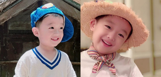 パパそっくり！　キム・ジェウォンが8歳の息子イジュン君公開