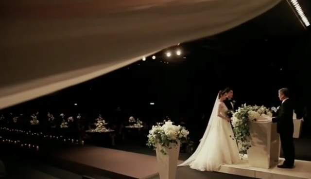 「結婚6周年」　ハン・グルがSNSに結婚式の動画投稿