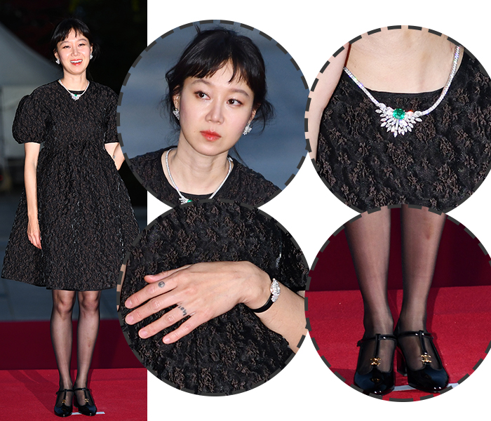 コン・ヒョジン、超豪華ジュエリーでロマンチックなスタイル完成