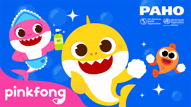 ユーチューブ再生数1位の「ベイビーシャーク」、WHO傘下機関と「コロナ予防」キャンペーン