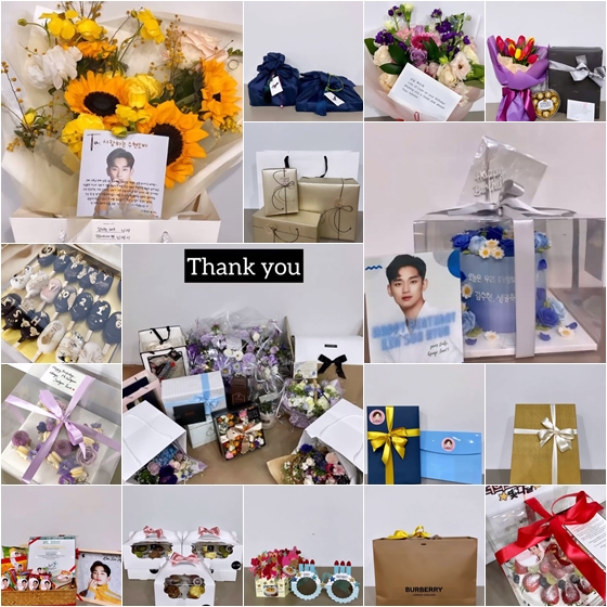 キム・スヒョン、ファンからの誕生日プレゼントに感動　「Thank you」