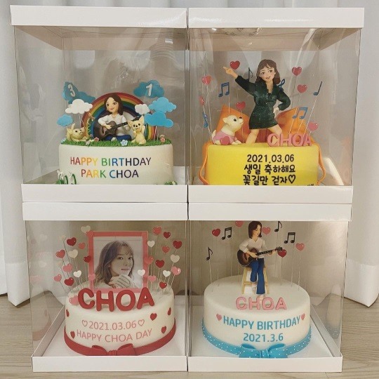 元AOAチョア、31歳のバースデーケーキの記念ショット公開
