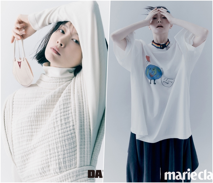 写真提供＝「marie claire」「DAZED＆CONFUSED」	