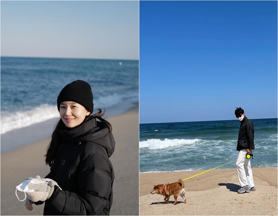 交際5年のユン・ヒョンミン＆ペク・ジニ、愛犬を連れて旅行