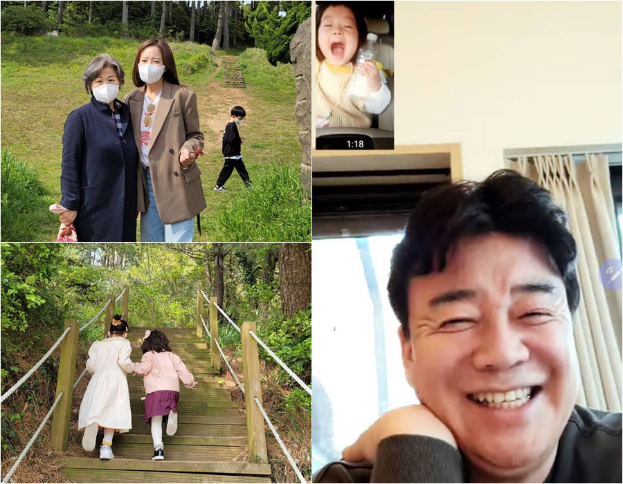 ソ・ユジン、子ども3人と済州島旅行…「親バカ」夫ペク・ジョンウォンは？