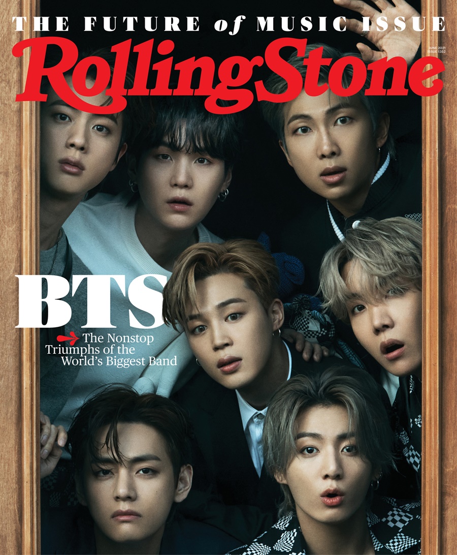 BTS、米国を代表する音楽誌「ローリング・ストーン」の表紙を飾る