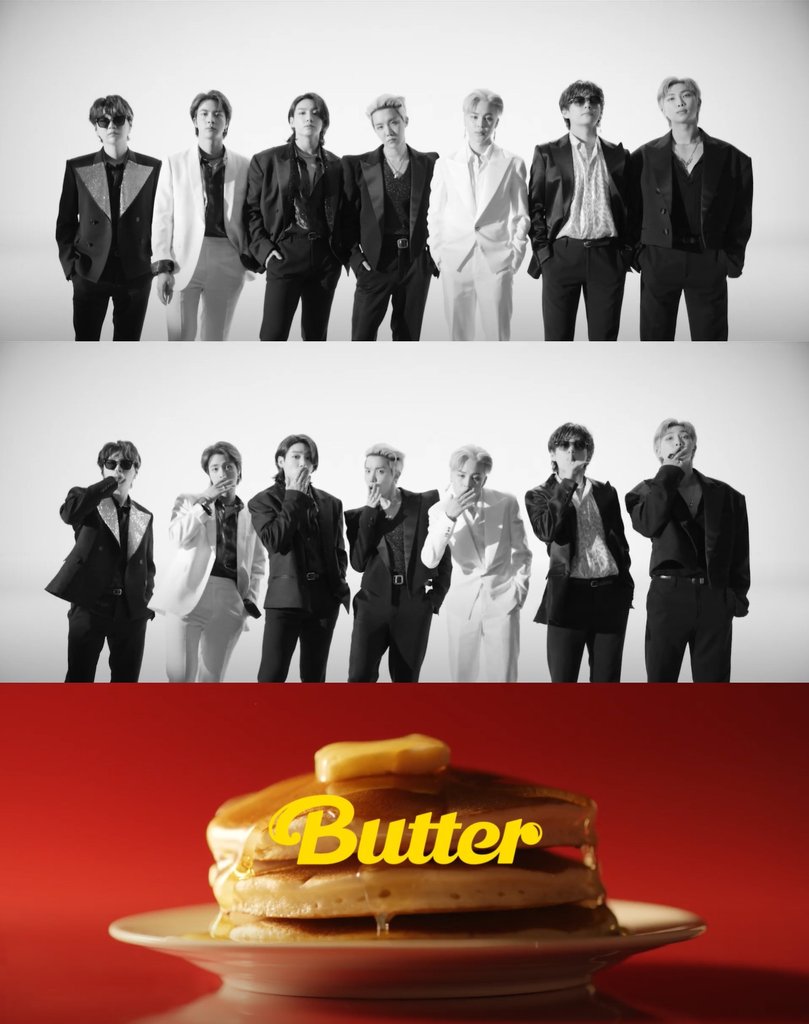 ＢＴＳ　新曲「Ｂｕｔｔｅｒ」を発売日に直接紹介