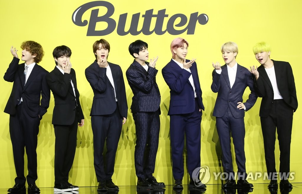 新曲リリースのＢＴＳが記者会見　「今年を代表するサマーソングに」