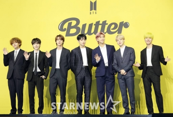 防弾少年団、「Butter」MV公開21時間で再生回数1億回突破