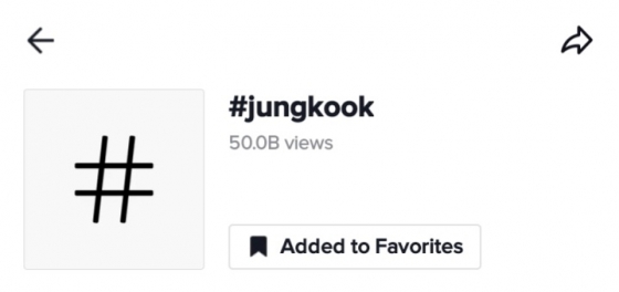 防弾少年団ジョングク、Tik Tokで「#jungkook」再生500億回超え個人ハッシュタグ世界1位