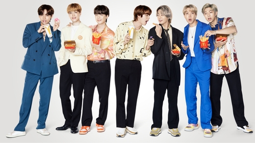 マクドナルドとＢＴＳのコラボメニュー　韓国で１２０万食以上販売