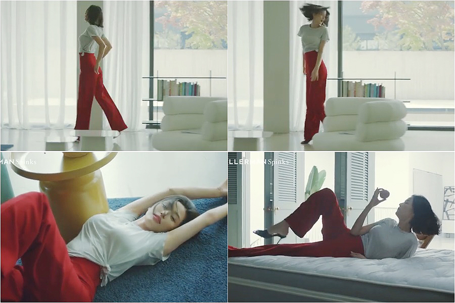 「ショートヘアの女神」チョン・ジヒョン、赤のパンツ＋白のシャツで華やかな魅力
