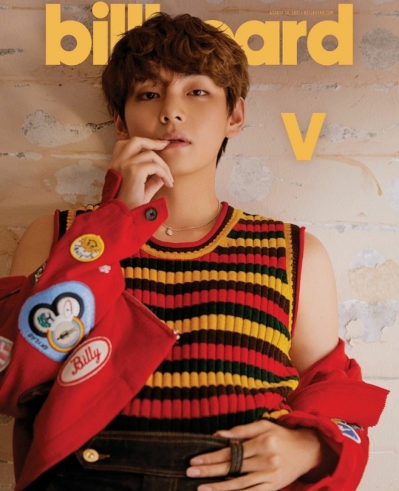 BTSのV、米ビルボード誌の表紙に登場…「魔性の魅力アピール」
