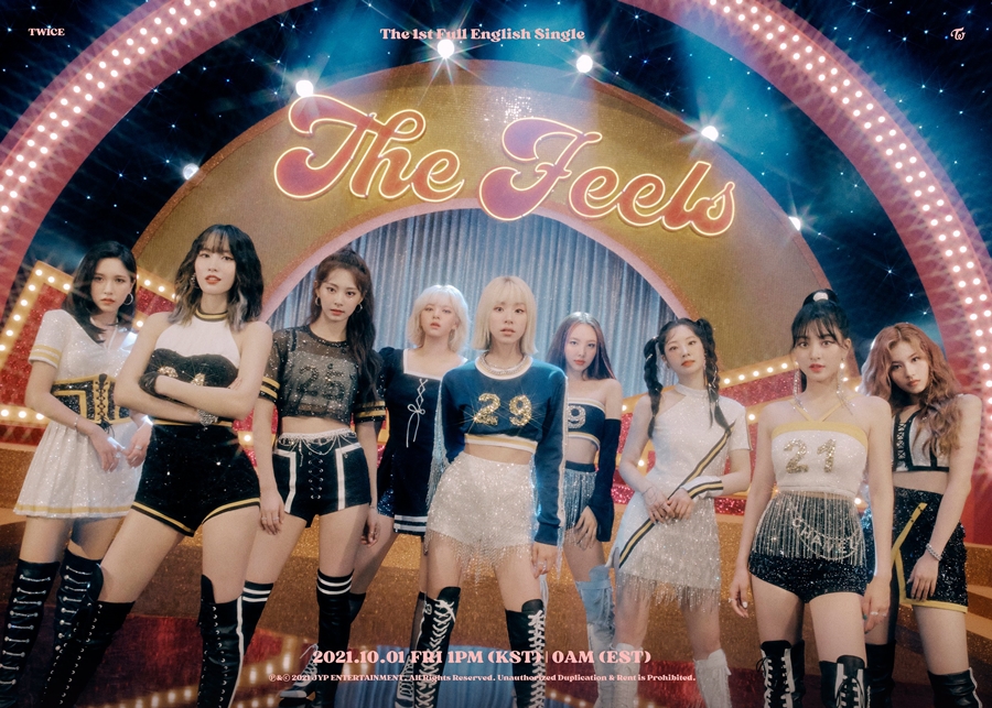 TWICE、「The Feels」の新コンセプトフォト公開…スポーティーな魅力発散