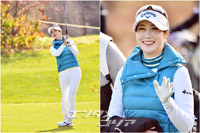 【フォト】韓国女子プロゴルフ「引退」キム・ハヌル「最後の試合もスマイル~」