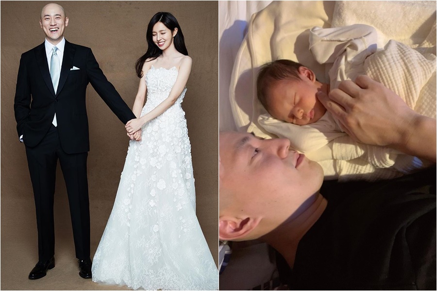 「斗山の嫁」ことチョ・スエ、第2子出産？　夫と赤ちゃんの写真を公開