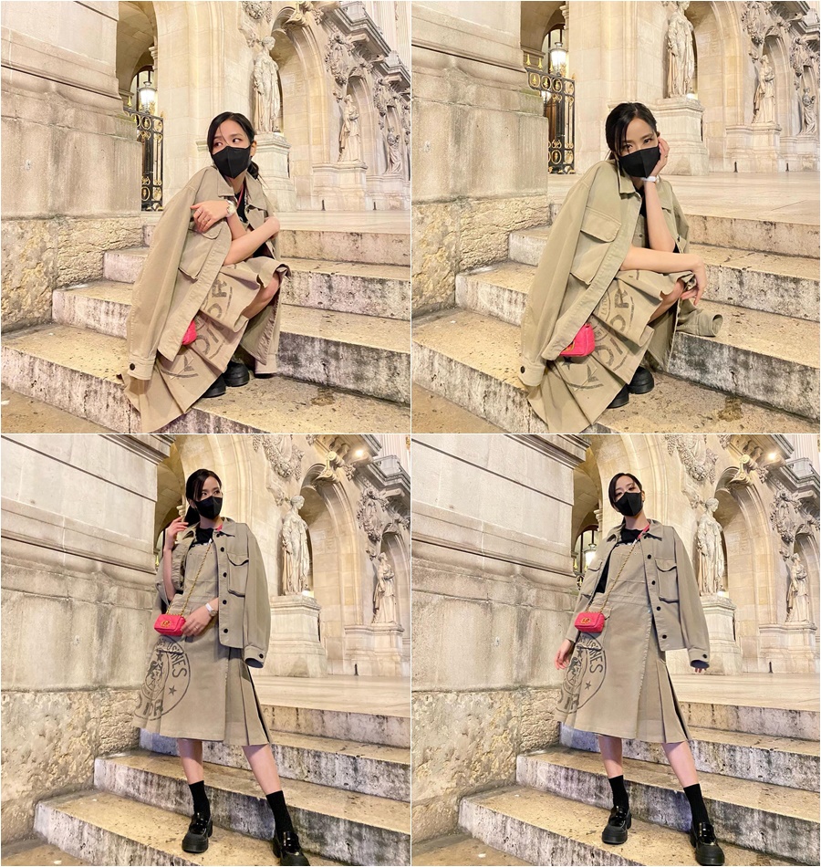 BLACKPINKジス、フランスとよく合う「人間Dior」