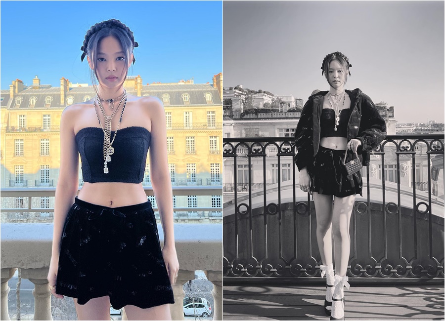 「人間CHANEL」ことBLACKPINKジェニー、パリでも輝く美しさ